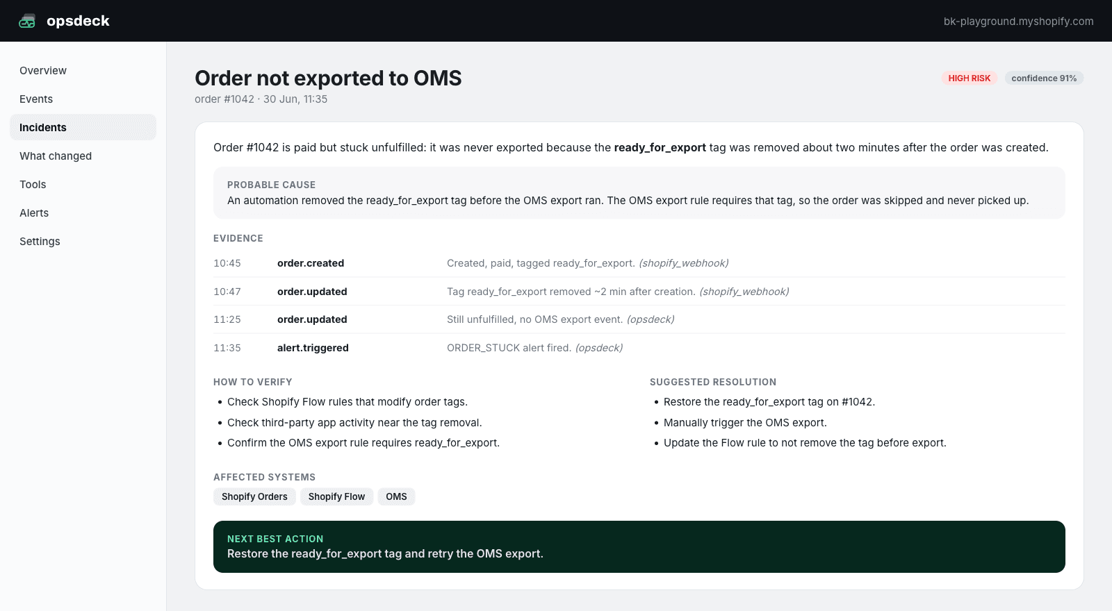 opsdeck screenshot 1