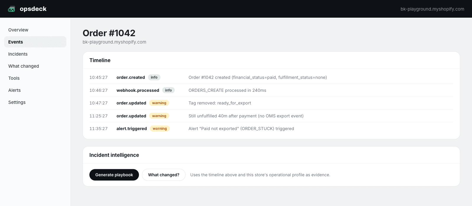 opsdeck screenshot 2